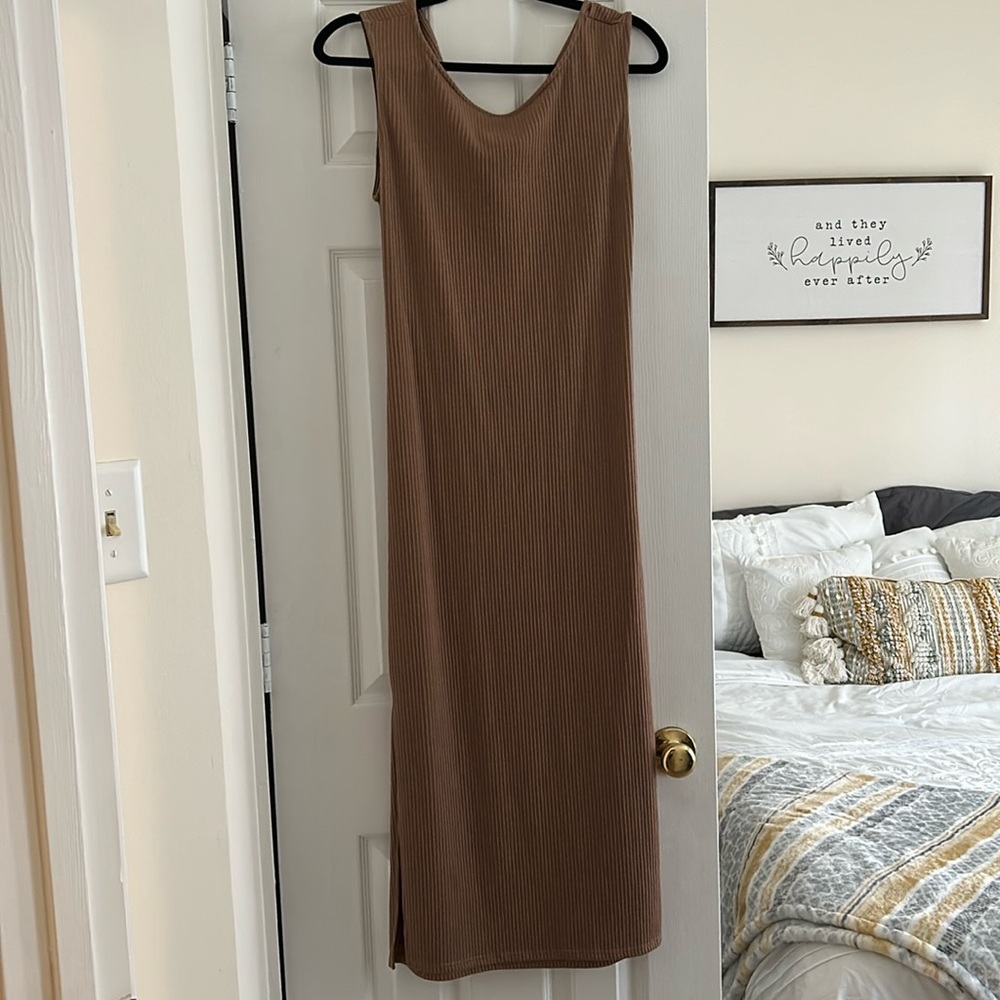 Antistar Cut Out Body Con MIdi Dress XL